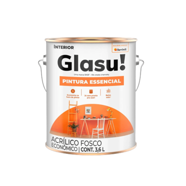 Tinta Suvinil Acrílica Glasurit 3,6L