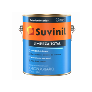 Tinta Acrílica Super Lavável Limpeza Total Suvinil 3,6 Litros