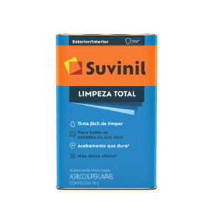 Tinta Acrílica Super Lavável Limpeza Total Suvinil 18 Litros