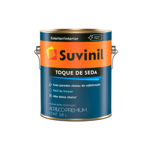 Tinta Acrílica Premium Suvinil Toque de Seda 3,6 Litros