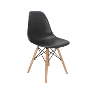 Cadeira Gd Eames Eiffel Good Preta