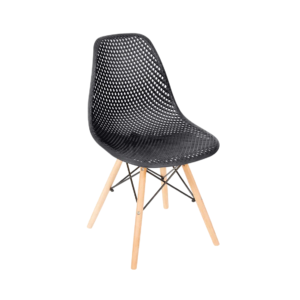 Cadeira Gd Eames Colmeia Vermelha Good