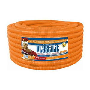 Eletroduto Corrugado Reforçado Plastilit 25mm 50m