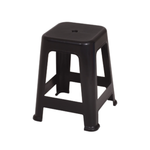 Banqueta Plástica Mor Preta