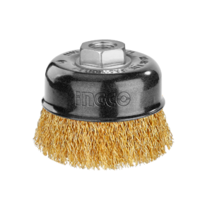 Escova De Aco Tipo Copo Ondulada 4" M14 Ingco WB11005