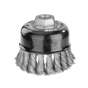 Escova De Aco Tipo Copo Torcida 4" M14 Ingco WB21005