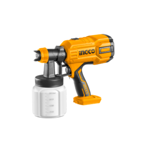 Pistola De Pintura 800ml/Min À Bateria Íon-Lítio 20v Ingco (Não Acompanha Bateria) CSGLI2003