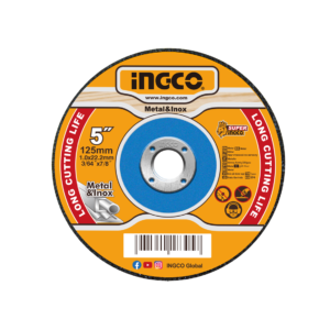 Disco de Corte Para Metal Flat 125x1.0mm Ingco MCD101251
