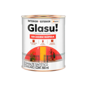 Glasu Esmalte Standard 900ml Acetinado Branco