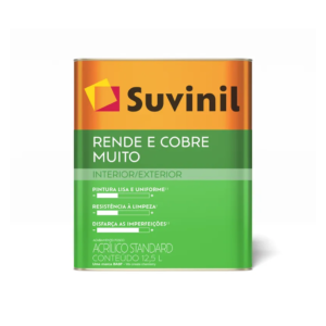 Acrílico Stand. Rende E Cobre Muito Branco Neve 12,5l Suvinil