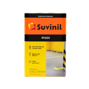 Acrílico Premium Piso Fosco Amarelo Demarcação 18l Suvinil