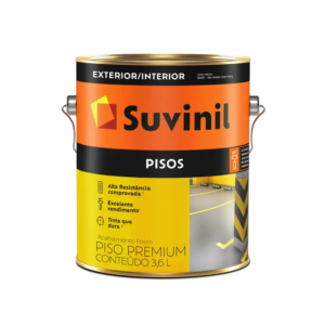 Acrílico Premium Piso Fosco Amarelo Demarcação 3,6l Suvinil