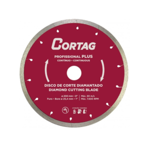 Disco Diamantado 200x25,4mm Profissional Plus Cortag
