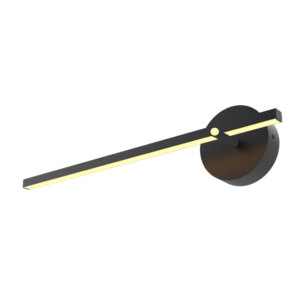 Arandela Slim Preta 7W 36cm Good Iluminação GI-63205-2BK