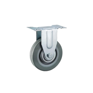 Rodízio De Pvc Cinza Fixo 3" Bisão