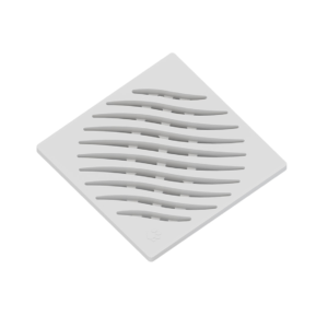 Grelha Ecológica Quadrada Branca Dn100 Tigre