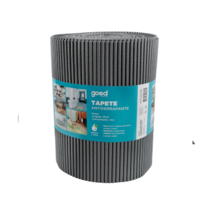Tapete Antiderrapante Good Cinza Chumbo