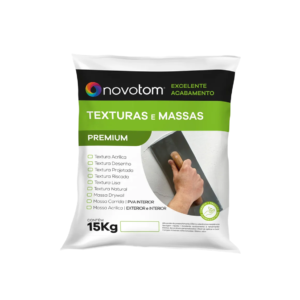Textura Acrilica Premium15kg Branca-Novotom