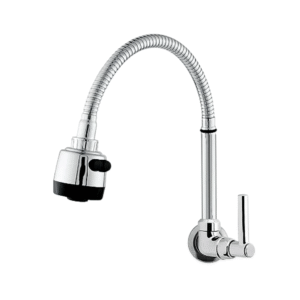 Torneira Gourmet Flexível Cozinha ¼ De Volta Parede Gd-5330c Good