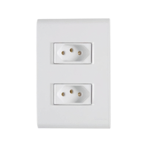 2 Tomada 2p+T 10a 250v Liz Branco 57170/065 - Tramontina