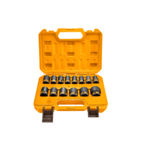 JOGO SOQUETE IMPACTO 1/2" 40MM C/14PC INGCO Ref.: HKISSD12141