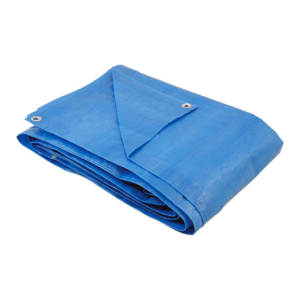 LONA POLIETILENO 6X4M AZUL 100 MICRAS BISAO