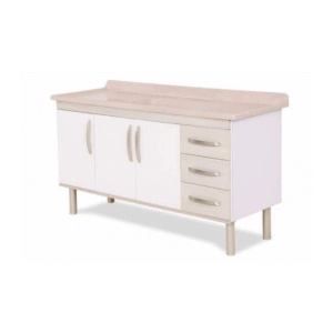 BALCÃO COZINHA 1,60 MUNIQUE PALISSANDRO - AJ RORATO - 7542 - 540431