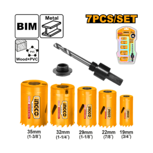 JOGO DE SERRA COPO C/7PC AKH0071 INGCO AKH0071