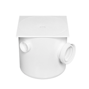 CAIXA GORDURA PVC 250MM X 75/100MM QUADRADA C/ CESTO 2309 - HERC - 8273 - 2309