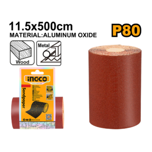 LIXA EM ROLO 80 11.5X50CM INGCO AKHS08065